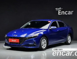 Hyundai Avante CN7, 1.6L, 2022 год, пробег 7.833 км.